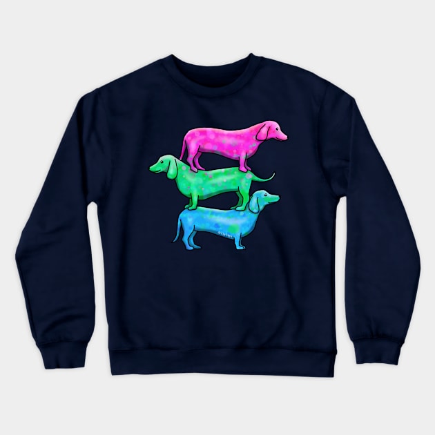 Wiener Goggies Polysexual Crewneck Sweatshirt by Art by Veya